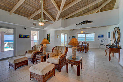 Beachfront Home for sale on San Salvador, The Bahamas
