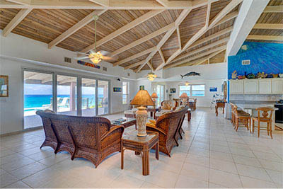 Beachfront Home for sale on San Salvador, The Bahamas