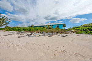 Beachfront Home on San Salvador