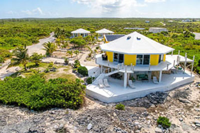 Beachfront Home for sale on San Salvador, The Bahamas